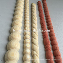 Linyi Construction wooden mouldings wooden beedings wooden Skirting